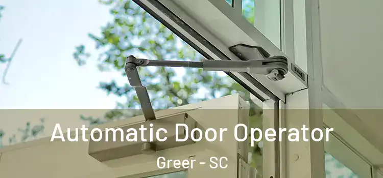 Automatic Door Operator Greer - SC