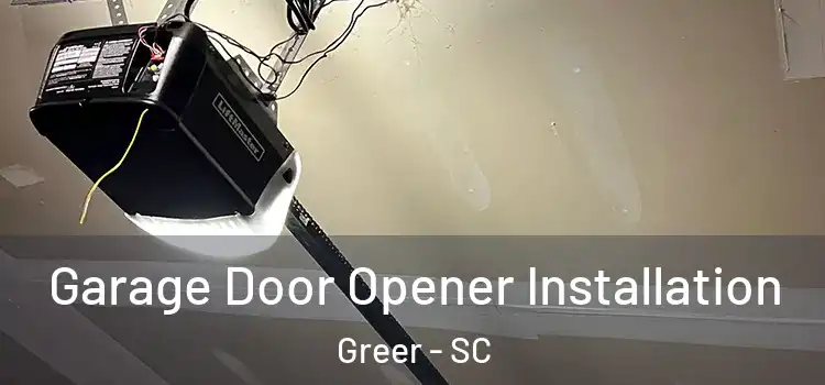  Garage Door Opener Installation Greer - SC