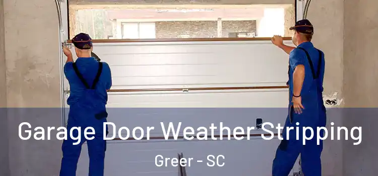  Garage Door Weather Stripping Greer - SC
