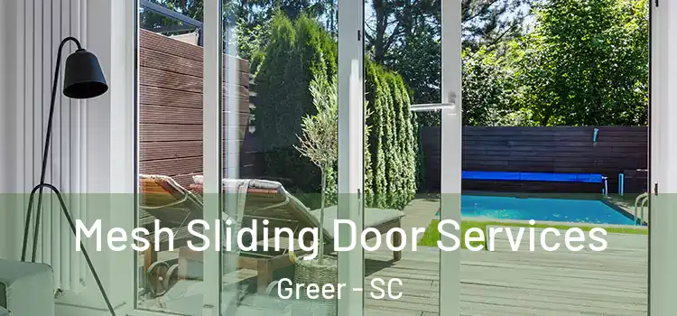 Mesh Sliding Door Services Greer - SC