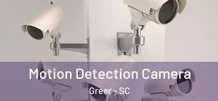  Motion Detection Camera Greer - SC